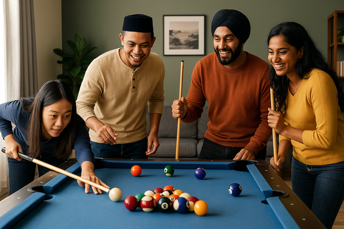 Pool Table Size Guide: Perfect Room Dimensions for 7- & 8-ft Tables